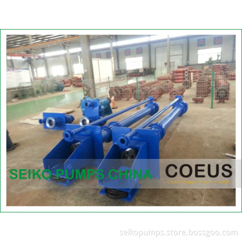 Extended Shaft Submerged Slurry Pump